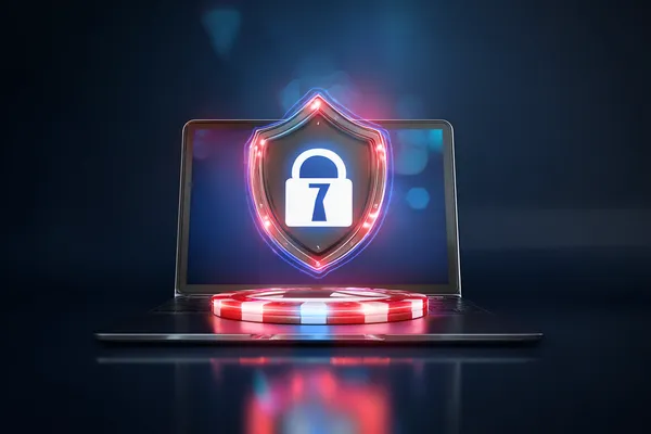 JLWAFA88 Secure Login — Fast and safe account entry A laptop glowing with a bright login prompt in a minimalistic setup, symbolizing the protected access system at JLWAFA88.